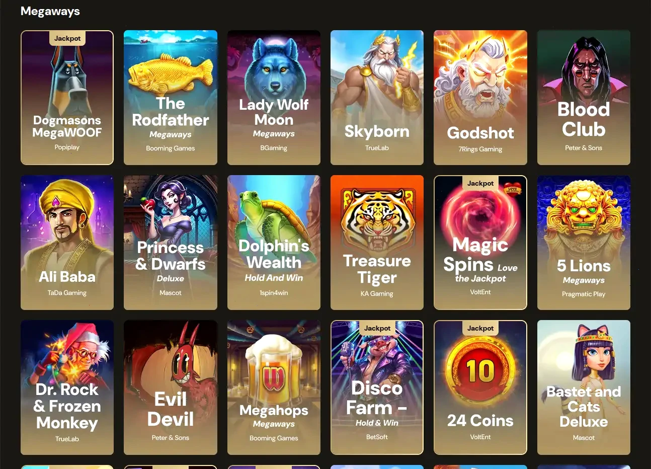 F1 Casino Mobile App Spielübersicht auf dem Smartphone
